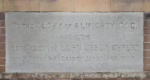 congregational-church-foundation-stone