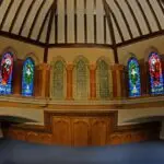 first-floor-room-with-feature-stained-glass-wood-carving-mosaics-where-church-santuary-was